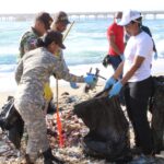 CESEP une al sector portuario en jornada de limpieza de playas y reciclaje del MIDE
