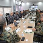 Comandante General del Ejército en su condición de Comandante del Comando Conjunto Unificado realiza reunión para fortalecer la Seguridad Ciudadana.